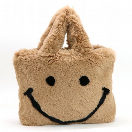 にこちゃん フェイクファー スクエア型ハンドバッグ - GUSCIO グッシオ