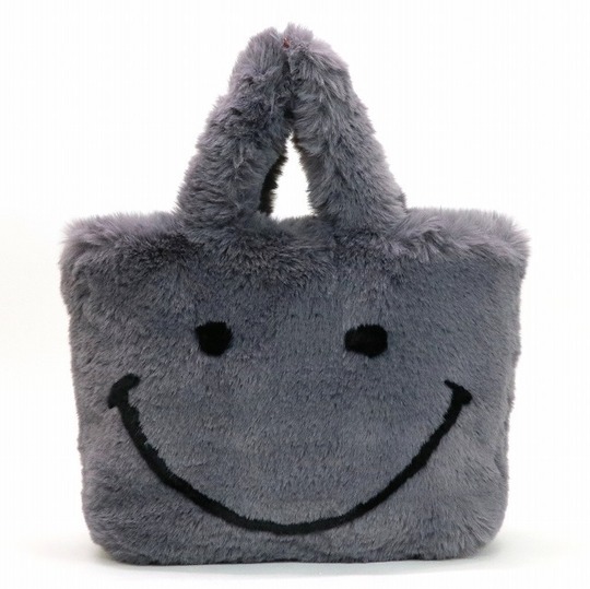 にこちゃん フェイクファー スクエア型ハンドバッグ - GUSCIO グッシオ